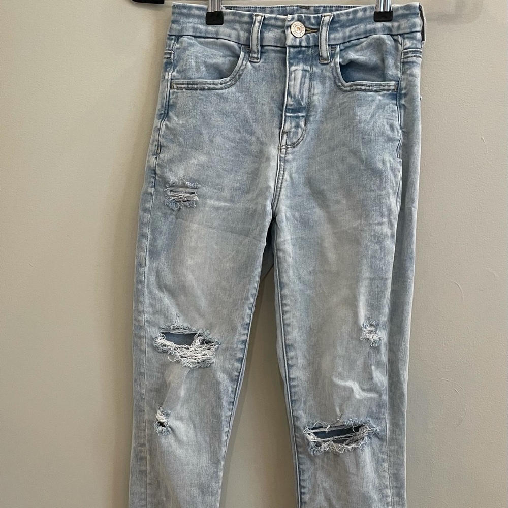 American Eagle curvy hi-rise jeans